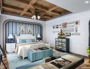 58-儿童房模型/儿童房效果图/3D模型/无水印模型/小孩房3D模型