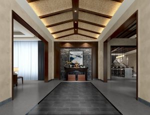 03-阳台/玄关/3D模型/无水印模型/材质贴图完整