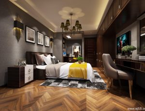 183-卧室/父母房/次卧模型/卧室效果图/3D模型