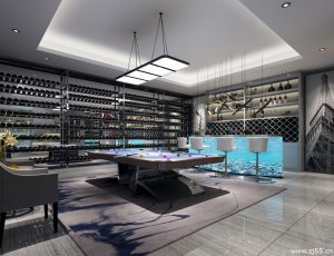 41-娱乐/茶室/影音室模型/影音室效果图/3D模型/茶室模型/娱乐室3D模型