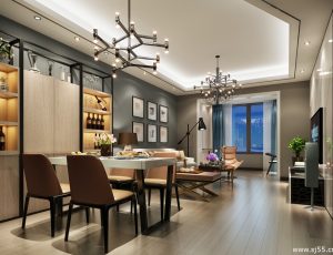 03-客厅模型/客餐厅/会客厅/起居室/3D模型