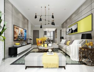 274-客厅模型/客餐厅/会客厅/起居室/3D模型