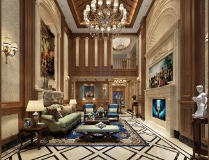 199-客厅模型/客餐厅/会客厅/起居室/3D模型