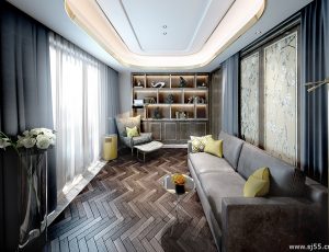 145-娱乐/茶室/影音室模型/影音室效果图/3D模型/茶室模型/娱乐室3D模型