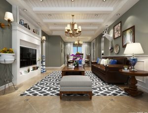 189-客厅模型/客餐厅/会客厅/起居室/3D模型