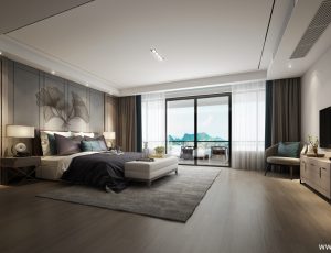 95-卧室/父母房/次卧模型/卧室效果图/3D模型