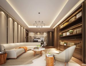 30-客厅模型/客餐厅/会客厅/起居室/3D模型