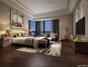 40-儿童房模型/儿童房效果图/3D模型/无水印模型/小孩房3D模型