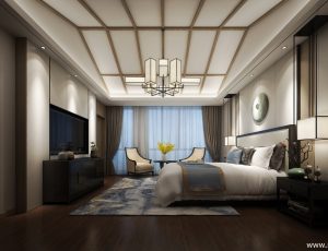 277-卧室/父母房/次卧模型/卧室效果图/3D模型