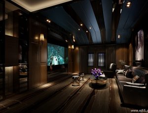 69-娱乐/茶室/影音室模型/影音室效果图/3D模型/茶室模型/娱乐室3D模型