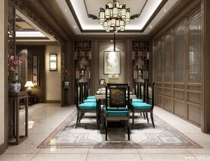 74-餐厅模型/中餐厅/西餐厅/餐吧台/3D模型