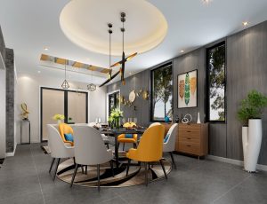 94-餐厅模型/中餐厅/西餐厅/餐吧台/3D模型