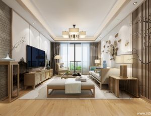 259-客厅模型/客餐厅/会客厅/起居室/3D模型