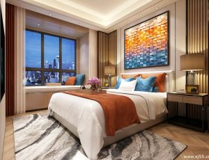 09-卧室/父母房/次卧模型/卧室效果图/3D模型