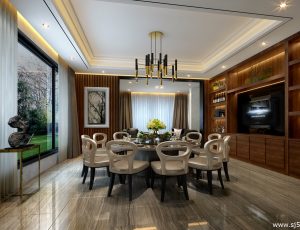 126-餐厅模型/中餐厅/西餐厅/餐吧台/3D模型