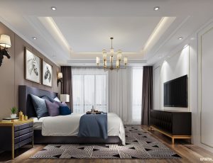 33-卧室/父母房/次卧模型/卧室效果图/3D模型