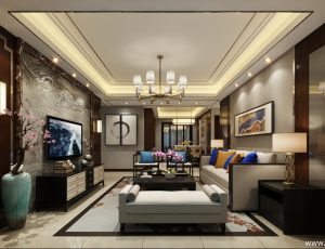 05-客厅模型/客餐厅/会客厅/起居室/3D模型