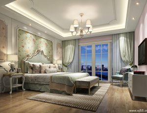 145-卧室/父母房/次卧模型/卧室效果图/3D模型