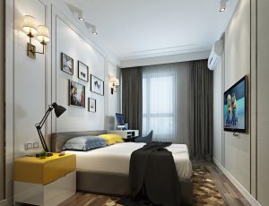 281-卧室/父母房/次卧模型/卧室效果图/3D模型