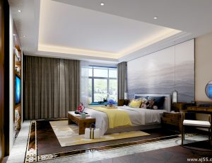 256-卧室/父母房/次卧模型/卧室效果图/3D模型