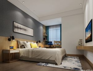 112-卧室/父母房/次卧模型/卧室效果图/3D模型