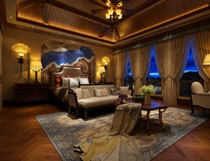 194-卧室/父母房/次卧模型/卧室效果图/3D模型