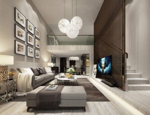 253-客厅模型/客餐厅/会客厅/起居室/3D模型