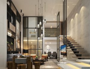 158-客厅模型/客餐厅/会客厅/起居室/3D模型