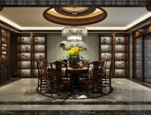 51-餐厅模型/中餐厅/西餐厅/餐吧台/3D模型