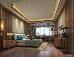 273-卧室/父母房/次卧模型/卧室效果图/3D模型