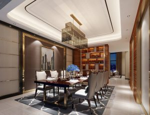 86-餐厅模型/中餐厅/西餐厅/餐吧台/3D模型