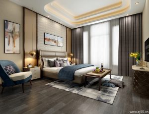 50-卧室/父母房/次卧模型/卧室效果图/3D模型