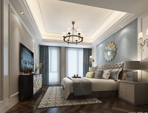 160-卧室/父母房/次卧模型/卧室效果图/3D模型