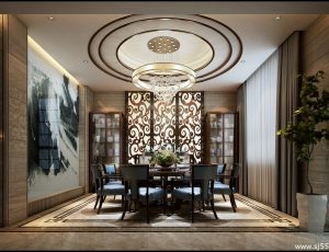 11-餐厅模型/中餐厅/西餐厅/餐吧台/3D模型