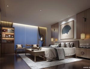 271-卧室/父母房/次卧模型/卧室效果图/3D模型