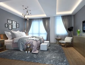 44-儿童房模型/儿童房效果图/3D模型/无水印模型/小孩房3D模型