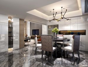 93-餐厅模型/中餐厅/西餐厅/餐吧台/3D模型