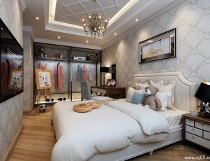 15-儿童房模型/儿童房效果图/3D模型/无水印模型/小孩房3D模型