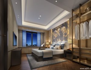 264-卧室/父母房/次卧模型/卧室效果图/3D模型