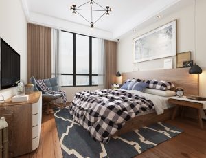 59-卧室/父母房/次卧模型/卧室效果图/3D模型