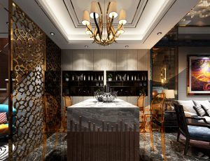 47-餐厅模型/中餐厅/西餐厅/餐吧台/3D模型