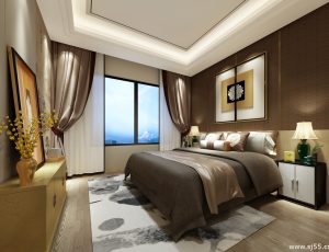 221-卧室/父母房/次卧模型/卧室效果图/3D模型