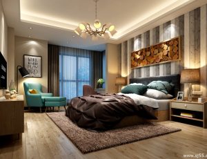 199-卧室/父母房/次卧模型/卧室效果图/3D模型