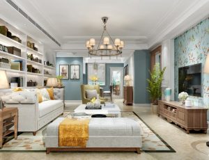 92-客厅模型/客餐厅/会客厅/起居室/3D模型