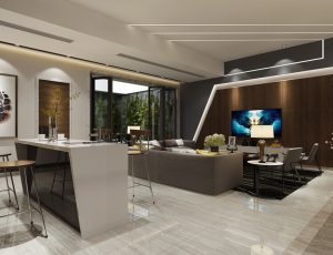 530-客厅模型/客餐厅/会客厅/起居室/3D模型