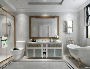 25-卫生间模型/洗手间效果图/3D模型/无水印模型/卫生间3D模型