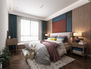 72-儿童房模型/儿童房效果图/3D模型/无水印模型/小孩房3D模型