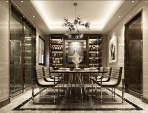 07-餐厅模型/中餐厅/西餐厅/餐吧台/3D模型