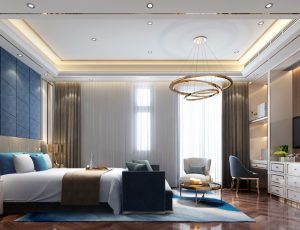 03-卧室/父母房/次卧模型/卧室效果图/3D模型