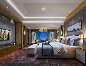 250-卧室/父母房/次卧模型/卧室效果图/3D模型